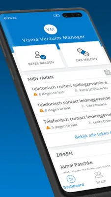 Visma Verzuim Manager android App screenshot 7